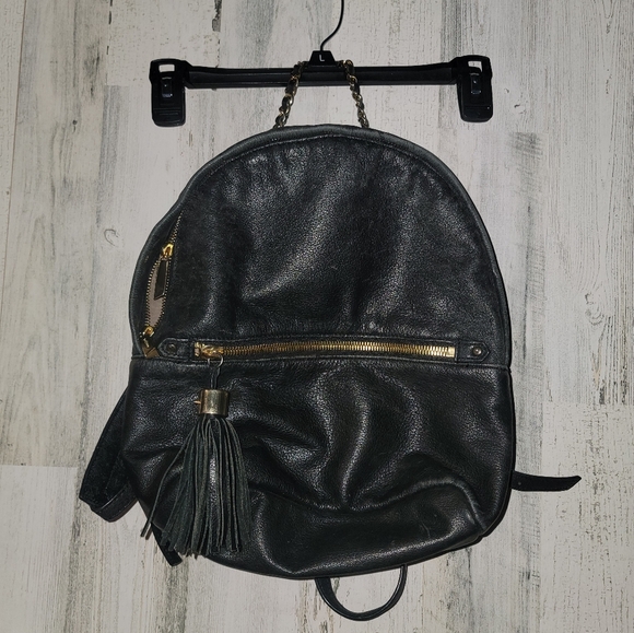 Margot Leather Backpack Purse - Picture 1 of 5